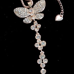 ON HOLD  Betsey Johnson  butterfly CHOKER.